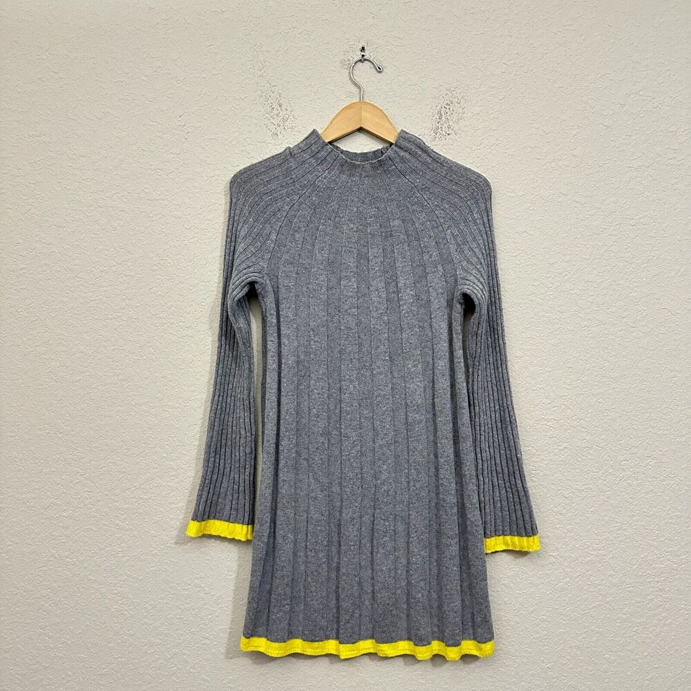 NWT by ANTHROPOLOGIE Arseneau Ribbed Sweater Dress Wool Alpaca Blend